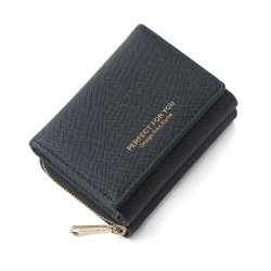 👛 Elegante Geldbörse Damen Schwarz mit Großer Kapazität 👛