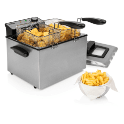 👑🍟 Princess Fritteuse 3270 Watt 5 Liter Grau 6-7 Personen 185000 - Deal