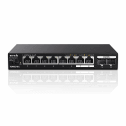 Tenda 2.5 Gbit Switch mit 8X 2.5G Ports & 2X 10G SFP+ Ports 🚀