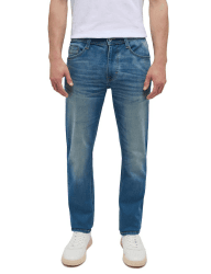MUSTANG Herren Jeans Hose Style Oregon Slim 36W / 34L Blau 😎👖