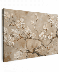 MuchoWow© Wandbilder Groß 120x80 cm XXL Schlafzimmer Home Deko Wohnung Bild Wohnzimmer Fotoleinwand 🌸🎨