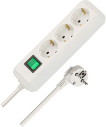 🔌 Brennenstuhl Eco-Line Steckdosenleiste 3-Fach weiß 🛡️