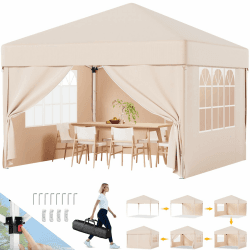 🎉 Devoko Pavillon 3x3 Wasserdicht Stabil Winterfest 🎪
