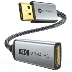 WARRKY 4K DisplayPort auf HDMI Adapter 🖥️