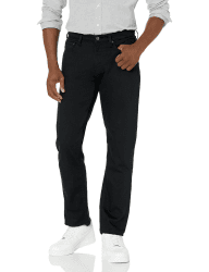 Amazon Essentials Herren Stretchjeans, athletische Passform 38W / 32L Schwarz 🌟