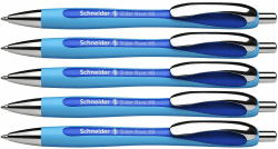 🖊️ Schneider 132503 Slider Rave XB Kugelschreiber - 5 Stück