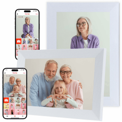 Golony WiFi Digitaler Fotorahmen, 10,1-Zoll HD-Touchscreen 📸🎁