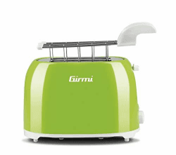 🔥 Super Deal! Girmi TP10 Toaster, Grün, 230 Decibel, Kunststoff