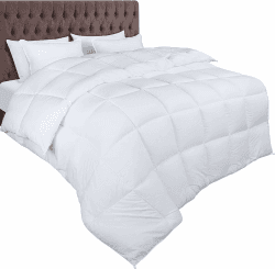 Utopia Bedding Bettdecke 200 x 200 cm 🛏️ Ganzjahresdecke 370 GSM Füllung