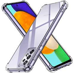 📱 iVoler Klar Silikon Hülle Samsung Galaxy A52 5G/4G/A52s 5G mit Stoßfest Schutzecken