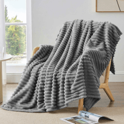 🌟 BEDELITE Kuscheldecke 150x200 - Flauschig & Warm für Couch & Wohnzimmer 🛋️