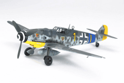 TAMIYA TAM61117 61117 - 0.075 Deutsche Bf109 G-6 Messerschmitt, Modellbau, Plastik Bausatz, Hobby, Basteln, Kleben, Modellbausatz, Modell, Zusammenbauen, Unlackiert
