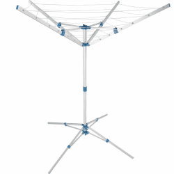 🌞 Super Deal: tectake Aluminium Wäschespinne Wäscheschirm | 4 Tragarme 🌞
