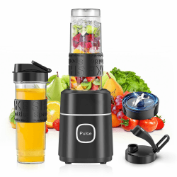 🍹🌀 500W Mini Standmixer für Shake und Smoothie | Tragbarer Blender