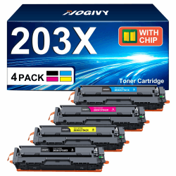 🌟 Großartiges Angebot! NOGIVY 203X 203A Toner für HP Color Laserjet Pro Drucker