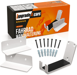 Upgrade4cars Fahrrad Wandhalterung Horizontal | Pedal Wandhaken Radaufhängung | Fahrradhalterung Rad Wandhalter | Fahrradhalterung Wand bis 30 Kg 🚴🔧