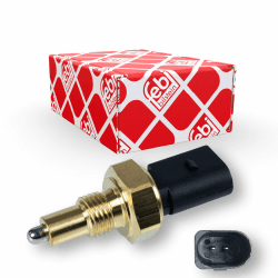 🔆 FeBi Bilstein 108018 Rückfahrlichtschalter, 1 Stück, Gold - Originalteil Made in Germany 🚗