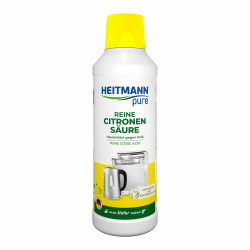 🍋 HEITMANN pure Reine Citronensäure | Flüssiger Bio-Entkalker für Küche & Bad 🚿