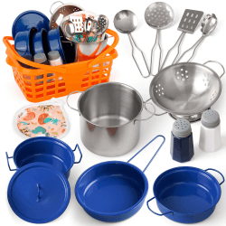 🌟 Kinder Matschküche Zubehör - Tolles Outdoor Kindergeschirr Set! 🌈