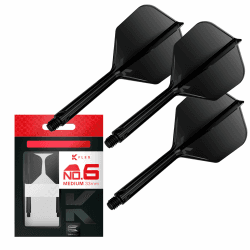 Angebot: Target Darts K Flex integrierte Dartflights und Schäfte, No.6 | 3er Pack K-Flex - No.6