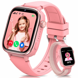 🌟 Super Angebot! 4G Smartwatch Kinder in Rosa 🌟