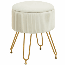 HOMCOM Sitzbank mit Stauraum, 2-in-1 Polsterbank mit Deckel, Bettbank mit Samtoptik 🛋️