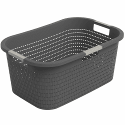 Angebot: Rotho Country Wäschekorb 40l aus Kunststoff (PP) in Rattan Optik 🧺