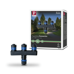🌟 Super Deal! Paulmann Beleuchtungssystem Plug&Shine 3fach-Verteiler 93929 Schwarz
