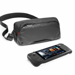 🎮 tomtoc Tragetasche für Steam Deck/Nintendo Switch/ASUS ROG Ally/PS Portal/MSI Claw - Große Kapazität Bag Case Schultertasche
