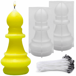 Große Silikonformen für Kerzen 🕯️🎁 Hochwertige Stumpenkerzen Formen 🌟 - Angebot
