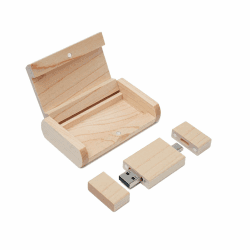 Yaxiny Ahornholz Box USB C Flash Drive 8GB 1 Stück 🌟