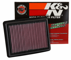 K&N 33-3058 Motorluftfilter: Hochleistung, Prämie, Abwaschbar, Ersatzfilter