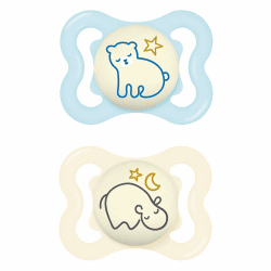 🌙🐻 MAM Supreme Night Schnuller im 2er-Set 🐻🌙