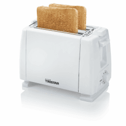 🔥 Super Deal! Tristar BR-1009 Toaster, 650 Watt - Weiß ⭐