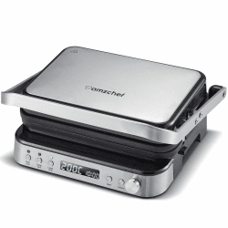 🔥AMZCHEF Multifunktionaler 4 in 1 Kontaktgrill, Griddle & Waffeleisen🔥