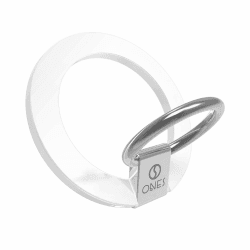 ONES Magnetischer Griff und Ständer [360° Drehung einstellbar] [Stabil und langlebig] [Dünn und leicht] Magnetische Ringhalterung für iPhone, Samsung Galaxy, Sony Xperia,Weiß