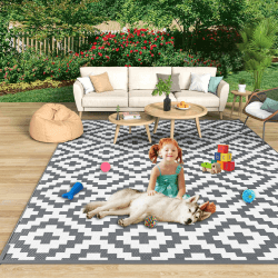 MOKANI Outdoor Teppich Wetterfest 120x180cm 🌞🏞️