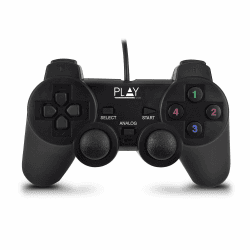 🎮 Ewent PLAY WIRED USB GAMEPAD, Schwarz - Spezialangebot! 🎉