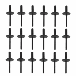 🚗 50 Stück Auto Stoßstangen Kotflügel Radlauf Blindniete Radkasten Befestigung Verkleidung Clips 51717002953 - Deal des Tages!