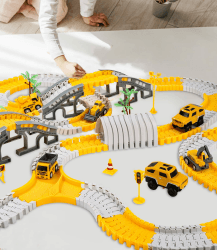 305 Stück Konstruktion Rennstrecke Spielzeug 🚗