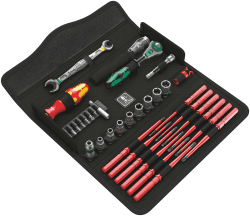 🔧🔩 Mega-Deal: Wera 05135926001 KK W 1 Kraftform Kompakt W1 Wartung Werkzeug-Set 35-teilig