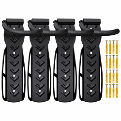 🚲 4 x WELLGRO Wand Fahrradhalter - Stahl Fahrrad Wandhalterung 🚲