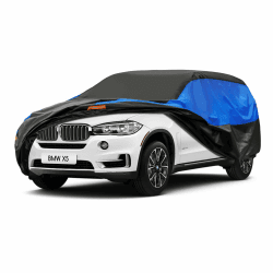 Autoabdeckung Wasserdicht und atmungsaktiv für SUVs 485-510 cm - Schutz vor Regen, Sonne und Staub