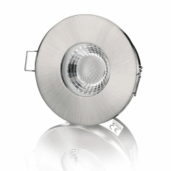 🌟🔦 Lambado® Premium LED Spots IP65 Flach für Badezimmer in Edelstahl gebürstet