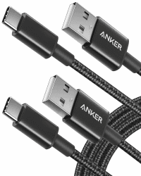🔋 Anker USB C Kabel [2 Stück 1,8m] - Schnell & Strapazierfähig!