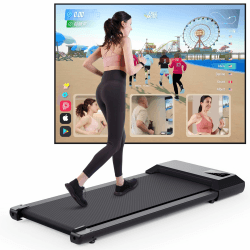 🏃‍♂️🏆 DeerRun Walking Pad Raceable - Laufband für Zuhause bis 136kg 🏃‍♀️🌟