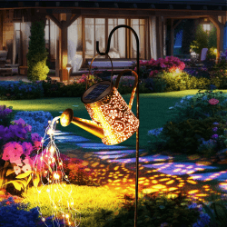 Flowood Solarlampen für außen, Gartendeko für Draußen, Solarlampen Lichterkette Aussen, IP65 Wasserdicht Warmweiß Solarleuchten Garten