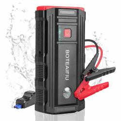 🚗 Auto Starthilfe Powerbank mit 2000A 12V für 8.0L Benzin und 6.5L Spitzstrom 🌟 Tragbare Auto Dieselmotor Auto Batterie Booster Starter Powerbank Starthilfe mit Taschenlampe