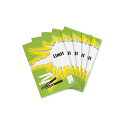 📚 Super Deal: Limit Schulheft A4, 16 Blatt, Lineatur 25, Liniert Mit Rand, 5 Stück!
