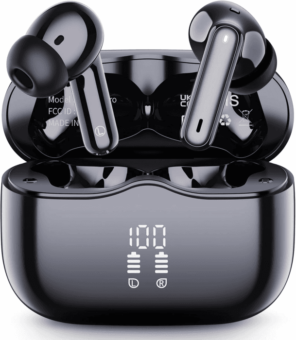 🎧 Bluetooth Kopfhörer 2025 In Ear Kabellos Bluetooth 5.4 Schwarz
